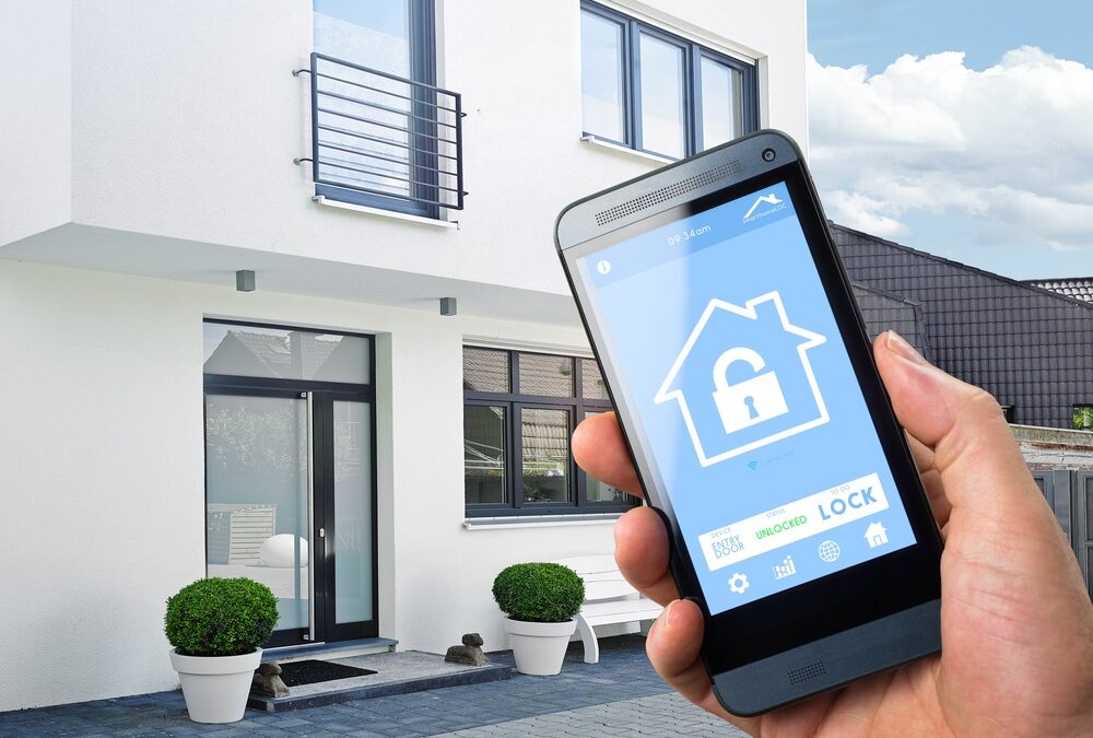 Controlling your home security system from your app