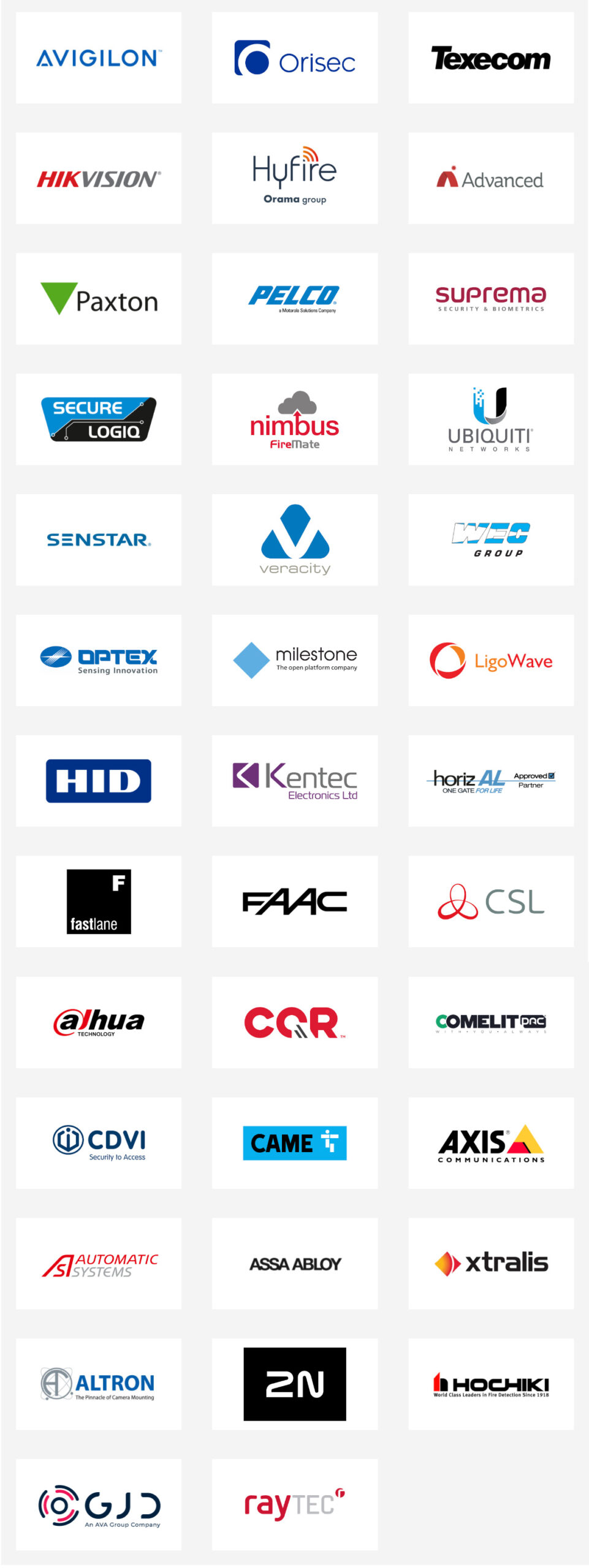 Manufacturers